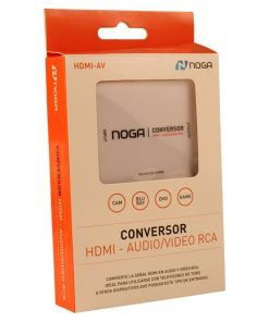 Adaptador Conversor Hdmi A Rca Hdmi-Av - Noganet - Imagen 2