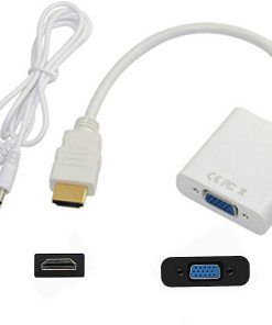 Alternative view of Adaptador Hdmi A Vga Con Audio C81 - Netmak
