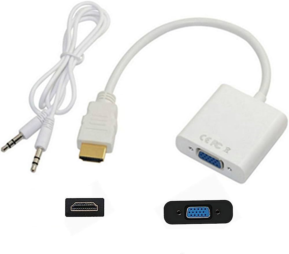 Adaptador Hdmi A Vga Con Audio C81 - Netmak - Imagen 2