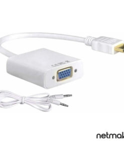 Adaptador Hdmi A Vga Con Audio C81 - Netmak