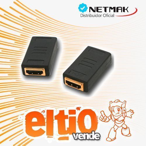 Adaptador Hdmi(H)/Hdmi(H) C38- Netmak Noga