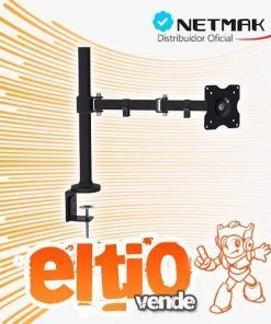 Soporte Monitor Doble Brazo 10" 30" St17 - Netmak