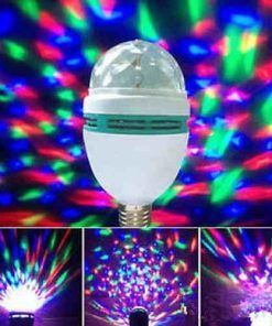 Alternative view of Foco Lampara Bola Led Con Efecto Luminoso RGB 3W