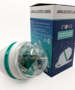 Foco Lampara Bola Led Con Efecto Luminoso RGB 3W - Imagen 3