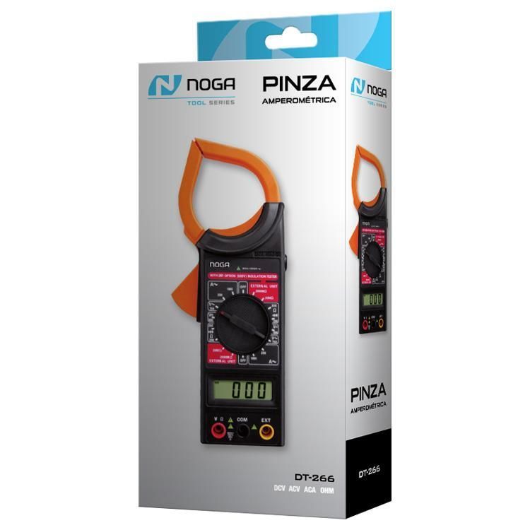 Pinza Amperometrica Dt-266 Noga Netmak - Imagen 2