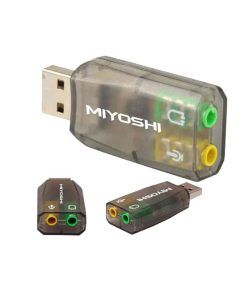 Placa De Sonido Usb 5.1 3D - Miyoshi - Imagen 2