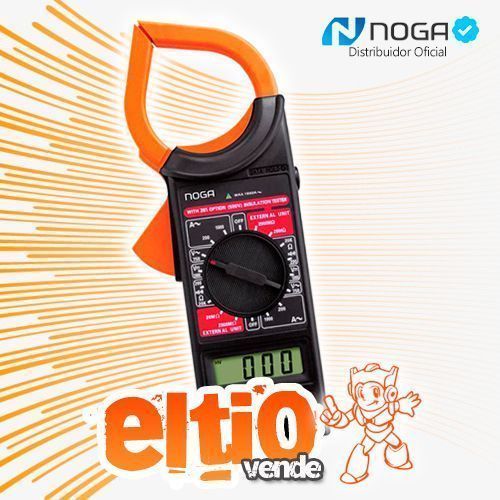 Pinza Amperometrica Dt-266 Noga Netmak