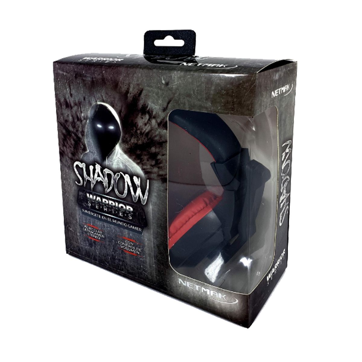 Auricular Gamers Shadow Terror Con Mic - Netmak