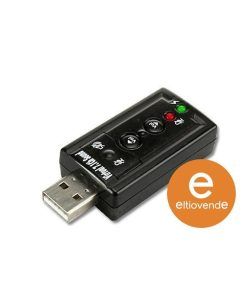 Placa Sonido Usb 7.1 Su8Ch - Netmak