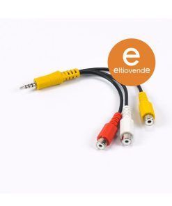 Cable Mini Plug 3.5(M) A 3 Rca (H) C11- Netmak