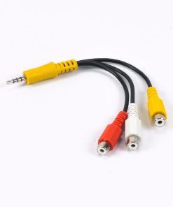 Cable Mini Plug 3.5(M) A 3 Rca (H) C11- Netmak - Imagen 2