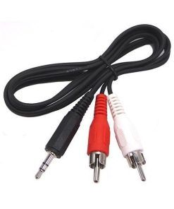 Cable Mini Plug 3.5Mm A 2 Rca 5M - Netmak - Imagen 2