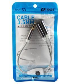 Cable De Audio Splitter Plug A 2 X 3.5 Jack Ac-21 - Imagen 2