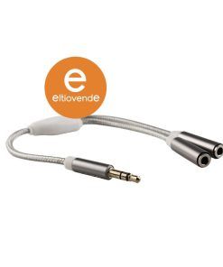 Cable De Audio Splitter Plug A 2 X 3.5 Jack Ac-21
