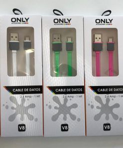 Pack X 10 Unid Usb A Microusb Cinta Col 1M 2.4A - Imagen 2