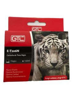 Cartucho Alt Epson 206 Black GTC