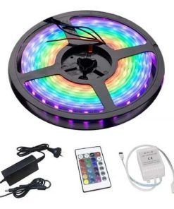 Tira Led 28x35 Rgb 5m Con Trafo Y Control