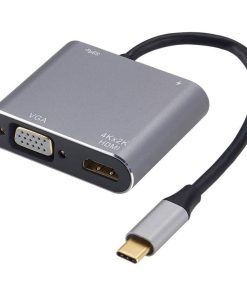 Cable Tipo C A Vga/Hdmi/Usb3.0 4En1 N44 - Noga