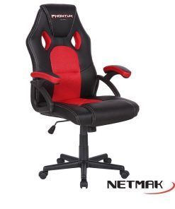 Silla Gamer Phontum Roja / Negro Netmak