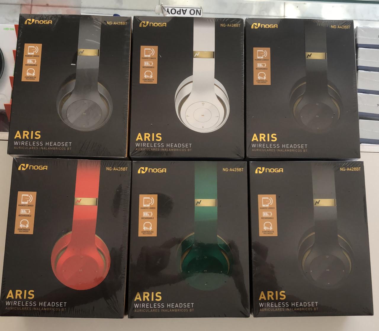 Auricular Bluetooth Vincha 428 Colores - Noga - Imagen 2
