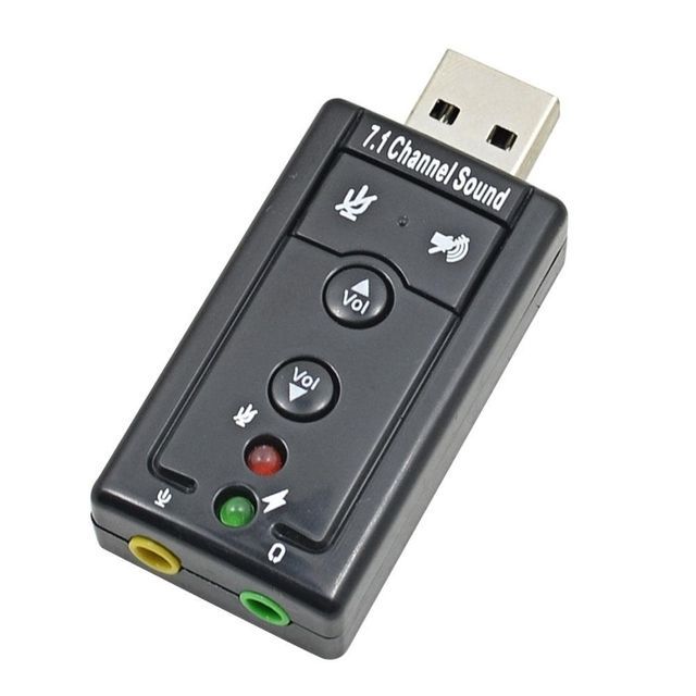 Placa Sonido Usb 7.1 Time
