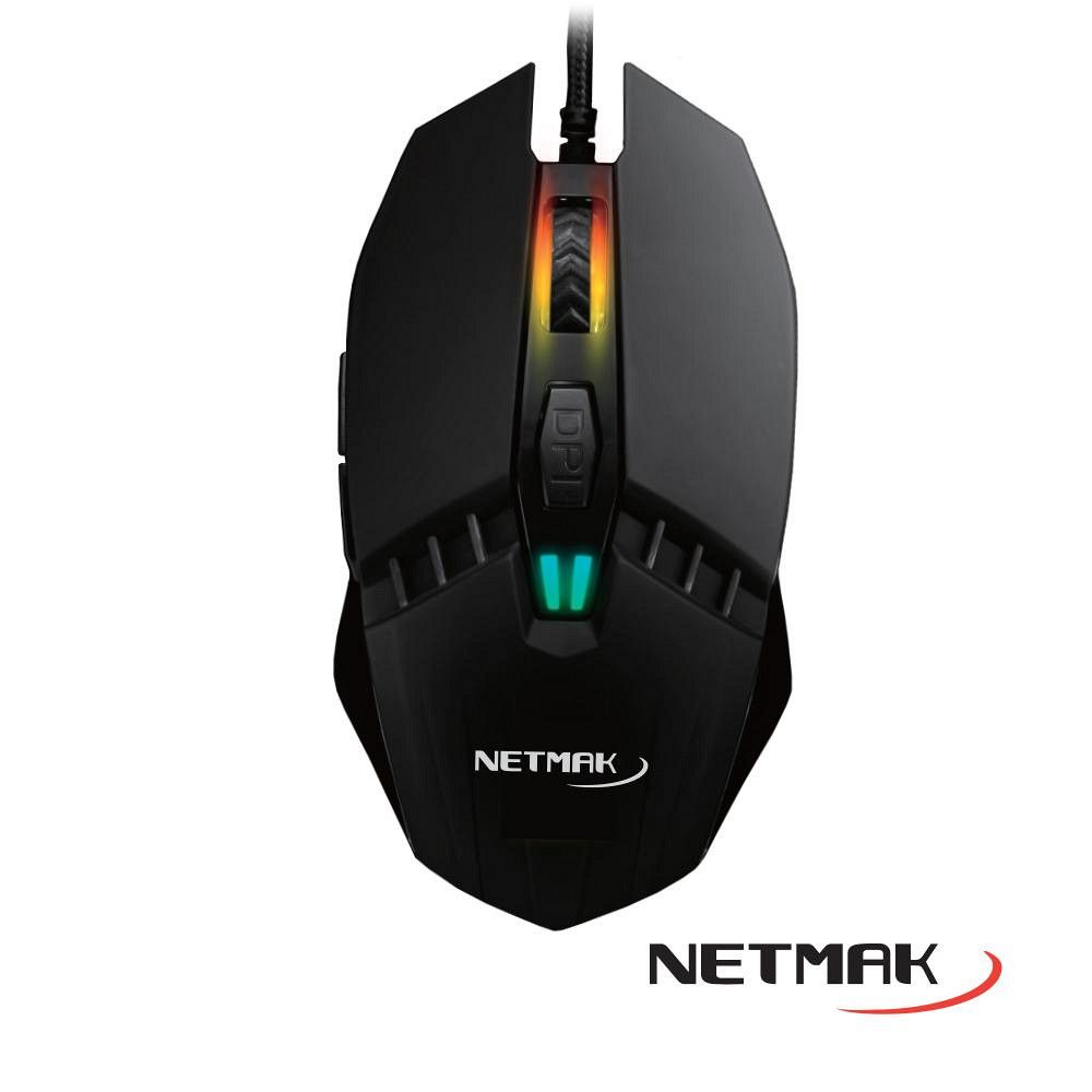 Mouse Gamer Patriot Rgb 3200Dpi 6D Netmak