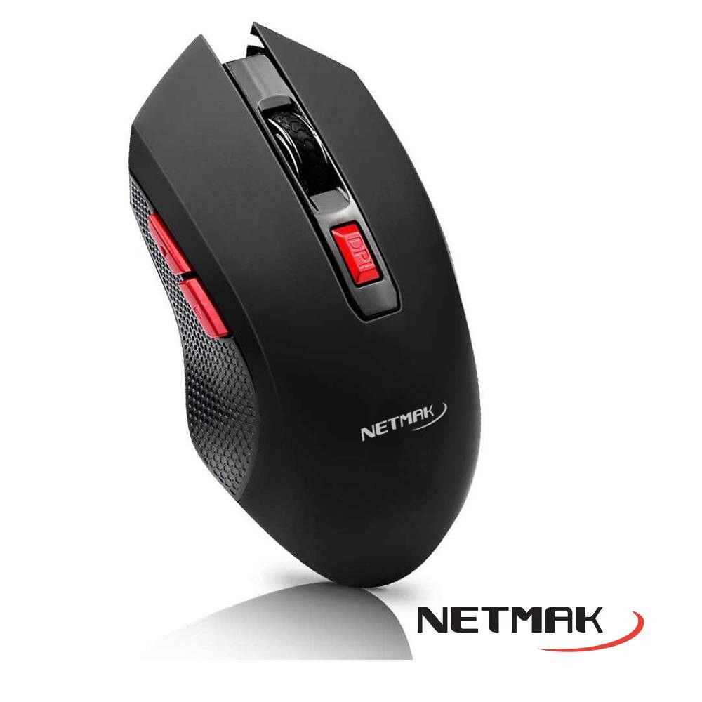 Mouse Gamer Inalambrico Troya 6D 2400Dpi Netmak