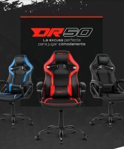 Silla Gamer Dr 50 Drfit Negro/Rojo Gtc - Imagen 7