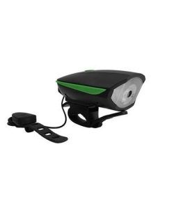 Luz Bici Led Recargable Con Bocina - Imagen 2