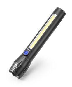 Linterna Zoom Led Recargable 17Cm