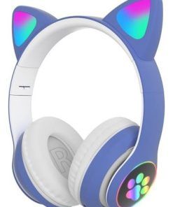 Auricular Vincha Bluetooth Led Gatito 1367 Rosa - Imagen 5