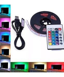 Tira Led Para Tv Smart Usb 2 Mts