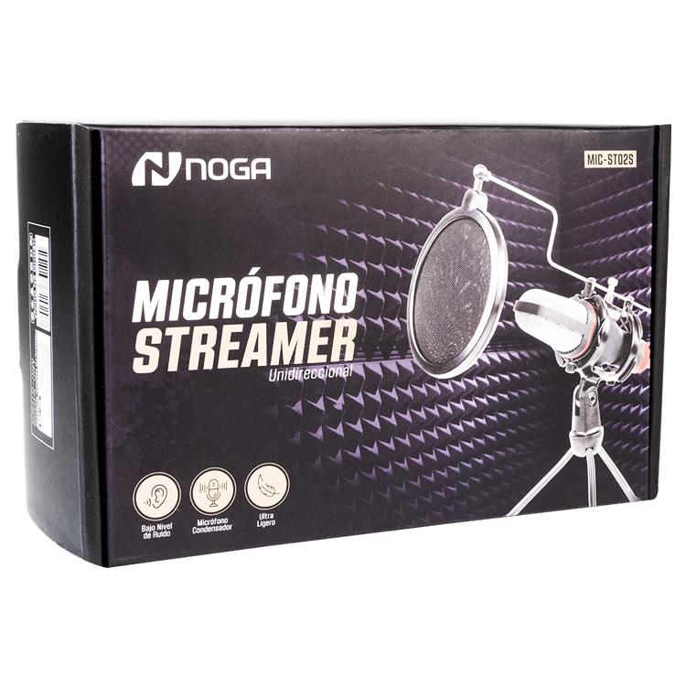 Microfono Streamer Hi Fi St02 S Tripode Noga Omnidireccional - Imagen 2