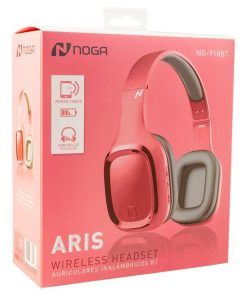 Auricular Bt Vincha 918 Rosa Noga - Imagen 2