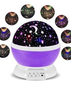 Velador Esfera Led Estrellas Colores Suono - Imagen 2