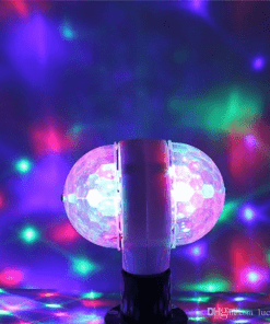 Lampara Foco Giratorio Rgb Doble - Imagen 3