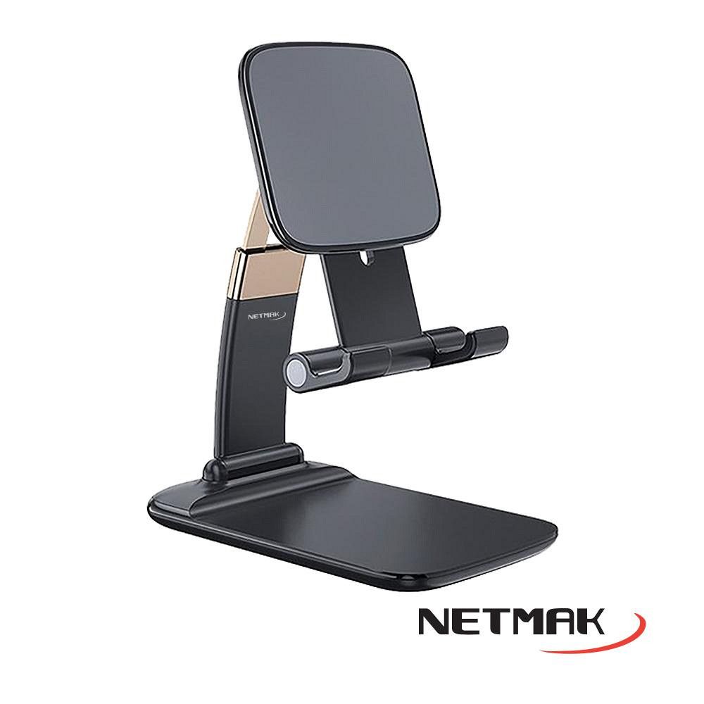 Soporte Celular Tablet Escritorio Hc52 Plegable Netmak