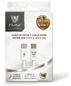 Pack x 10 Cable Tipo C A Tipo C Time