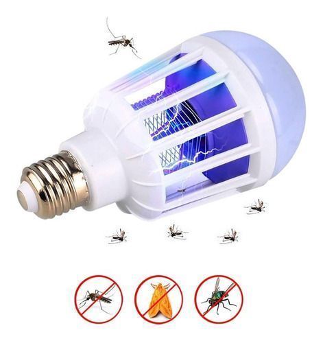 Foco Led 2 En 1 Mata Mosquito