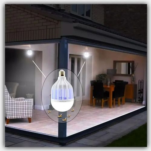 Foco Led 2 En 1 Mata Mosquito - Imagen 3