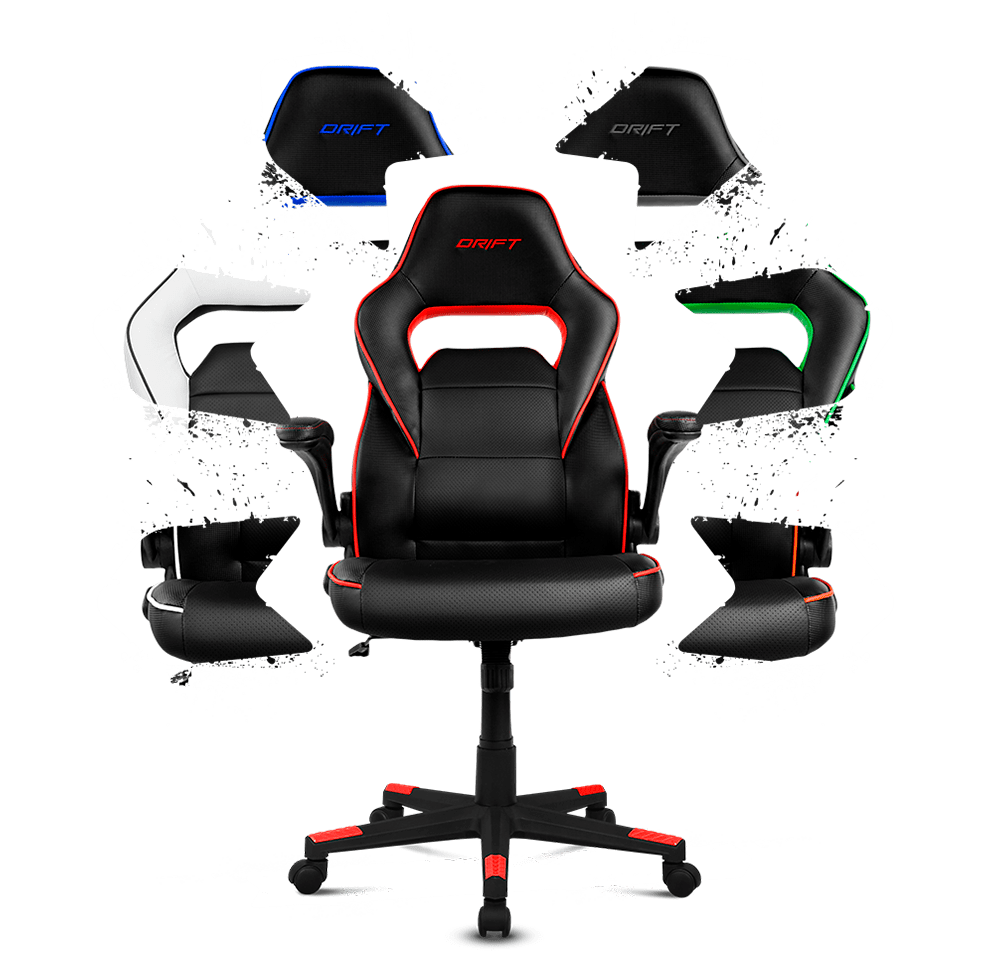 Silla Gamer Dr 75 Ergo Premium Gtc Negro-Azul - Imagen 3