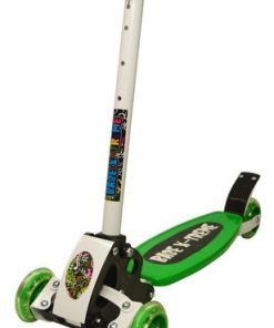 Monopatin Plegable 4 Ruedas Y Freno Base X-Treme Verde - Imagen 4