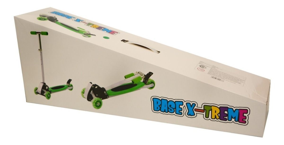 Monopatin Plegable 4 Ruedas Y Freno Base X-Treme Verde - Imagen 5