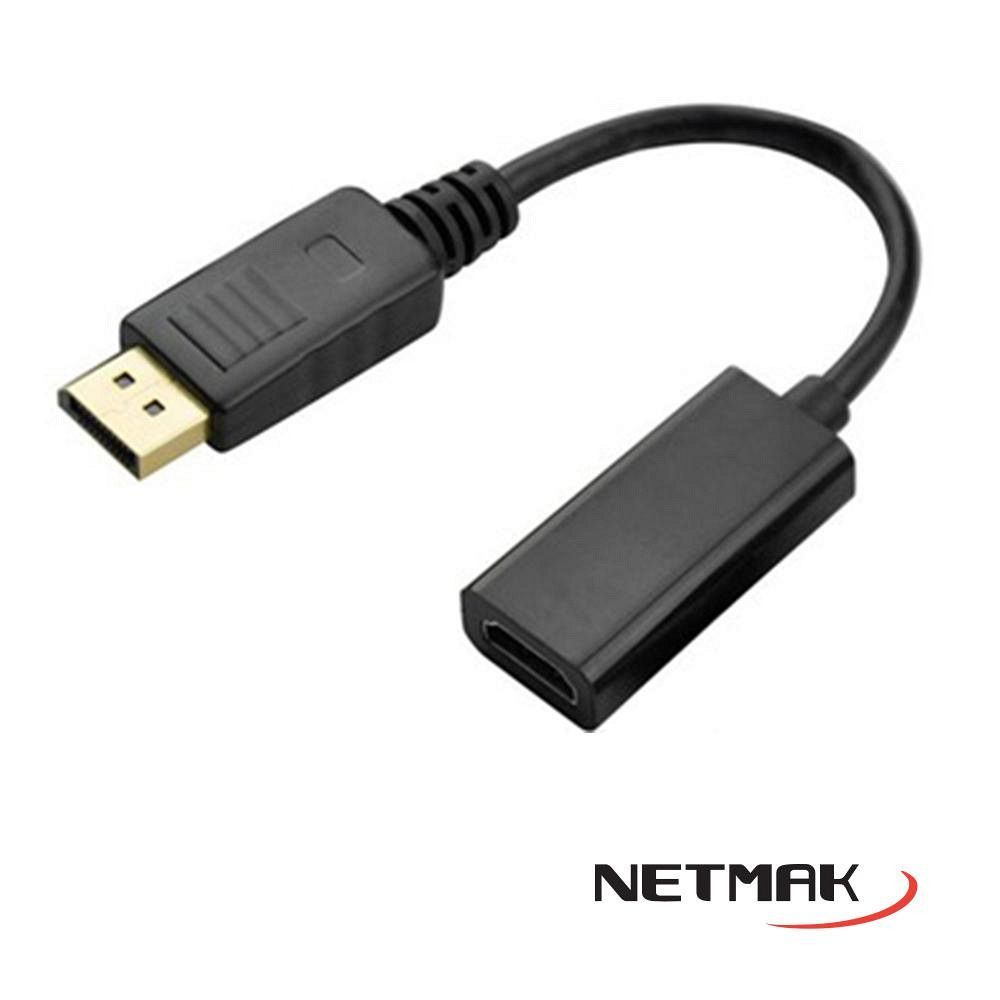 Conversor Full Hd Displayport A Hdmi C102 Netmak