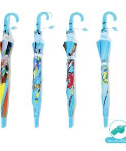 Alternative view of PARAGUAS TOM Y JERRY 48CM CON SILBATO LOONEY TOONS