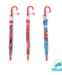 Alternative view of PARAGUAS SUPERMAN 48CM CON SILBATO DC