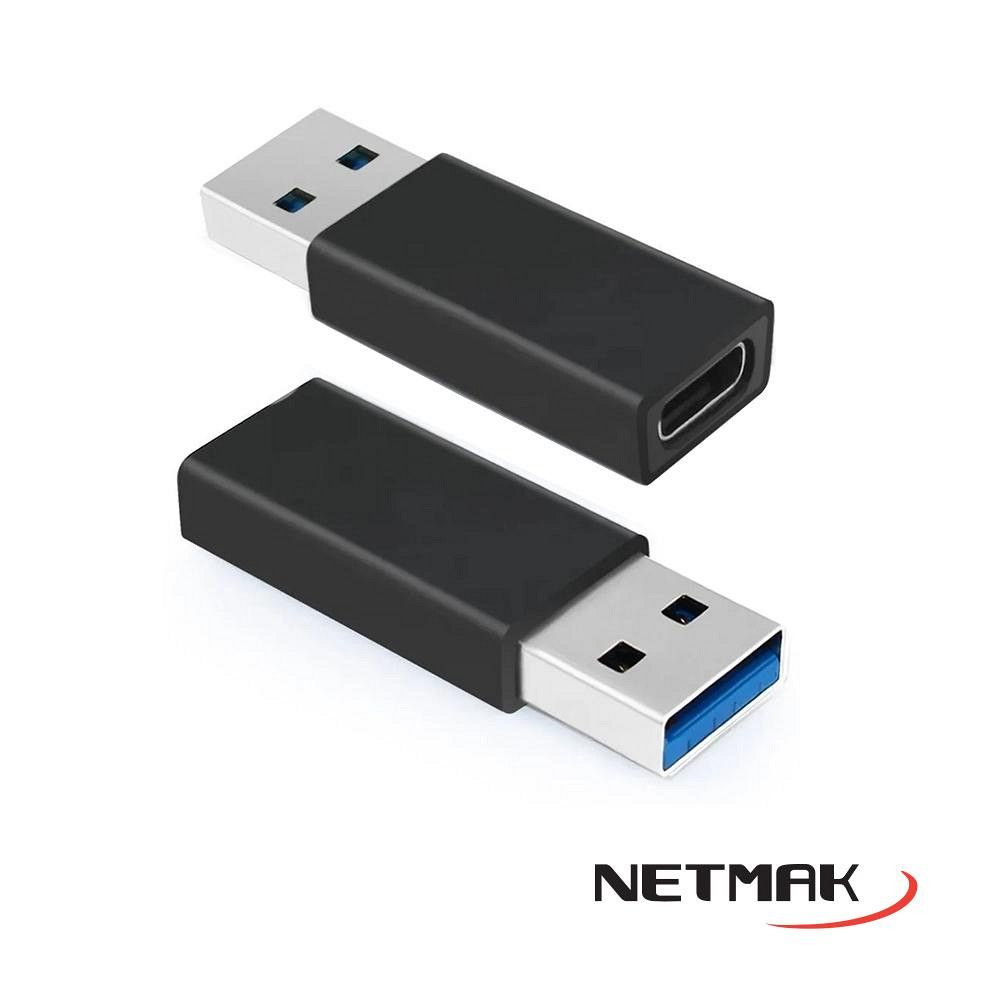 Adaptador Usb 2.0 (M) A Tipo C (H) Uc Otg Netmak