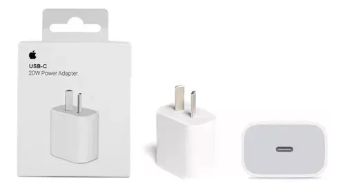 Cargador Iphone 20W Usb C Pata Argentina - Imagen 2