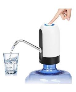 Bomba Dispenser Con Luz Led Recargable