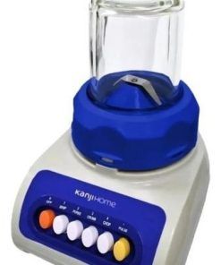 Licuadora 2 En 1 600W Jarra Vidrio Azul Kanji - Imagen 3